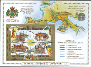 2000 FOGLIETTO GIUBILEO