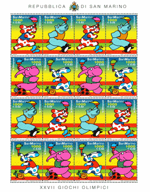 2000 MINIFOGLIO OLIMPIADI
