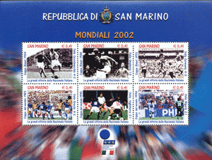 2002 FOGLIETTO MONDIALI CALCIO