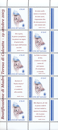 2003 FOGLIETTO MADRE TERESA