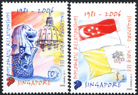 2006 SINGAPORE RELAZIONI DIPLOMATICHE SERIE