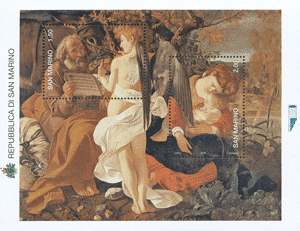 2009 FOGLIETTO NATALE CARAVAGGIO