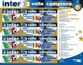 2010 MINIFOGLIO INTER CAMPIONE