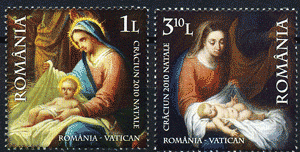 2010 ROMANIA NATALE SERIE