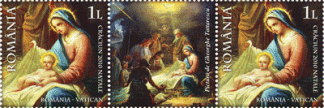 2010 ROMANIA NATALE COPPIA
