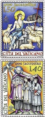 2010 MINIFOGLIO SACERDOZIO VIANNEY