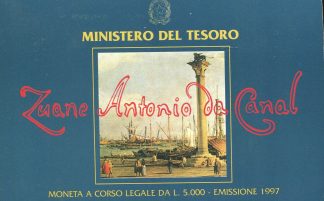 1997 CANALETTO BLISTER UFFICIALE