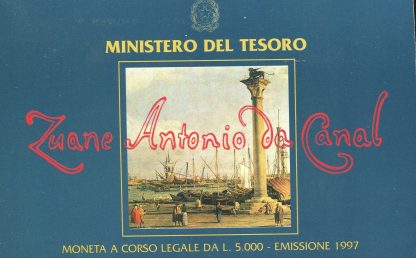 1997 CANALETTO BLISTER UFFICIALE
