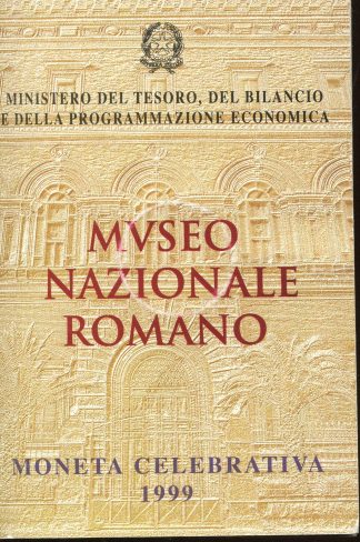 1999 MUSEO NAZIONALE ROMANO BLISTER UFFICIALEBLISTER UFFICIALE