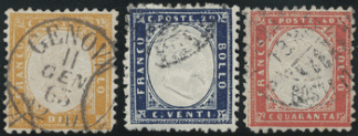 1862 (3A) VITT. EM. II N. 1/3 USATI