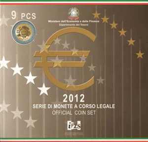 2012 Divisionale Euro Italia - 9 Valori