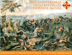 2012 ITALIA BATTAGLIA DI PONTE MILVIO