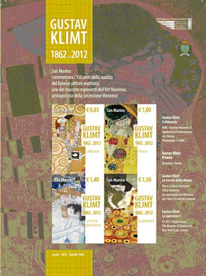 2012 FOGLIETTO GUSTAV KLIMT