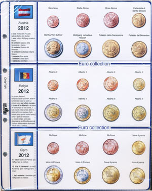 Fogli per seriette annuali dell' euro - Masterphil