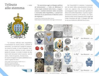 2012 FOGLIETTO TRIBUTO ALLO STEMMA