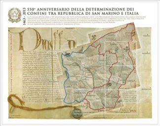 2013 FOGLIETTO CONFINI REP. SAN MARINO