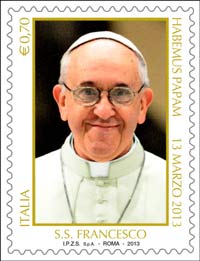 2013ITALIA INIZIO PONTIFICATO PAPA FRANCESCO 1valore