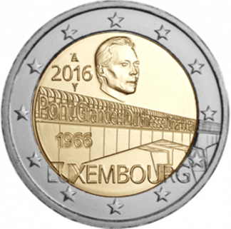 2016 LUSSEMBURGO - "50 PONTE GRANDUCHESSA CARLOTTA"
