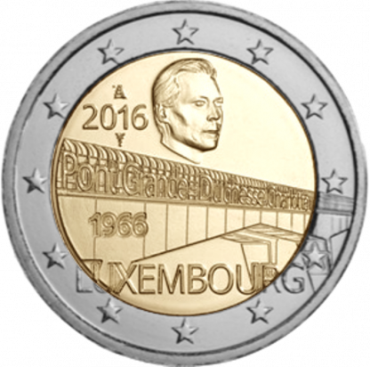 2016 LUSSEMBURGO - "50 PONTE GRANDUCHESSA CARLOTTA"