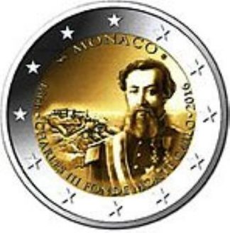 2016 Monaco 2 euro - "Fondazione di Monte Carlo " 2 euro  Proof -