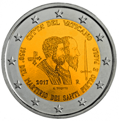 2017 Vaticano San Pietro e San Paolo - immagine 2