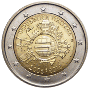 2012 Italia - Decennale Euro