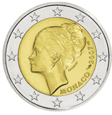 Top rarità 2007 Monaco 2 euro - Grace Kelly