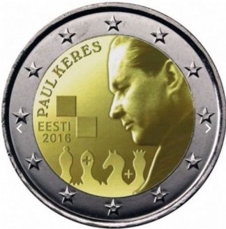 2016 ESTONIA - 100° NASCITA PAUL KERES