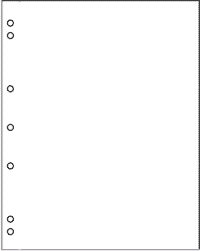 cod.336293 Intercalare bianco per Fogli NUMIS