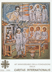 1990 FOGLIETTO CARITAS