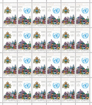 1992 MINIFOGLIO ONU
