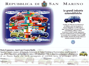 1997 FOGLIETTO VOLKSWAGEN