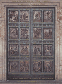 1999 FOGLIETTO APERTURA PORTA SANTA