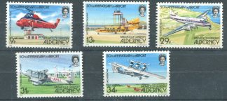 ALDERNEY 1985 AEREI UNIF.18/22