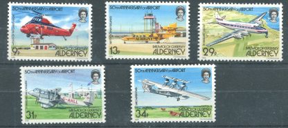 ALDERNEY 1985 AEREI UNIF.18/22