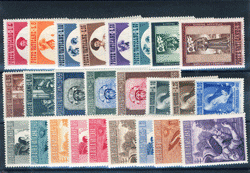 <b>1956</b> (ANN.CPL) Francobolli Vaticano  - Pontificato di Pio XII