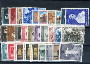 <b>1964 </b> (ANN.CPL) Francobolli Vaticano  - Pontificato di Paolo VI