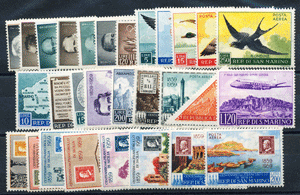 1959 (ANN. CPL) Francobolli San Marino 1959