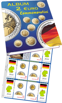 GERMANIA - Album e fogli euro