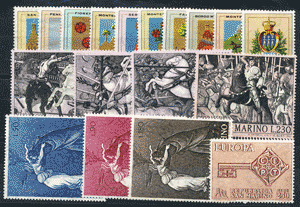 1968 (ANN. CPL) Francobolli San Marino 1968