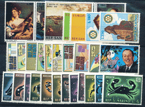 1970 (ANN. CPL) Francobolli San Marino 1970