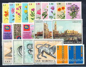 1971 (ANN. CPL) Francobolli San Marino 1971