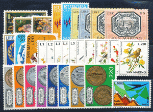 1972 (ANN. CPL) Francobolli San Marino 1972