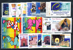 2000 (ANN. CPL) Francobolli San Marino 2000