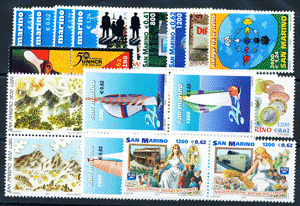 2001 (ANN. CPL) Francobolli San Marino 2001
