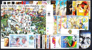 2006 (ANN. CPL) Francobolli San Marino 2006