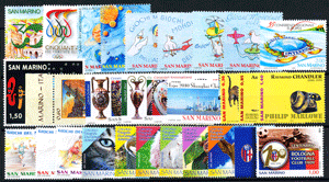 2009 (ANN. CPL) Francobolli San Marino 2009