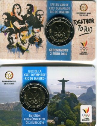 2016 BELGIO - Giochi olimpici  versione francese e olandese