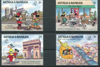 CAICOS ISLANDS 1984 WALT DISNEY YV.35/38