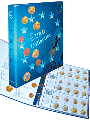 RACCOGLITORE JUNIOR COMPLETO DI FOGLI PER SERIETTE EURO DI 23 PAESI - MASTERPHIL